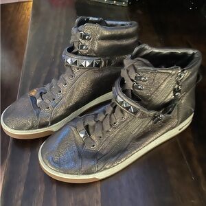 MK Metallic sneakers